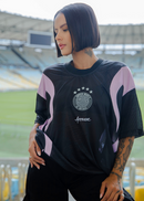 Sorriso as Antigas x Camisetas Jerseys Approve - Preto e Rosa