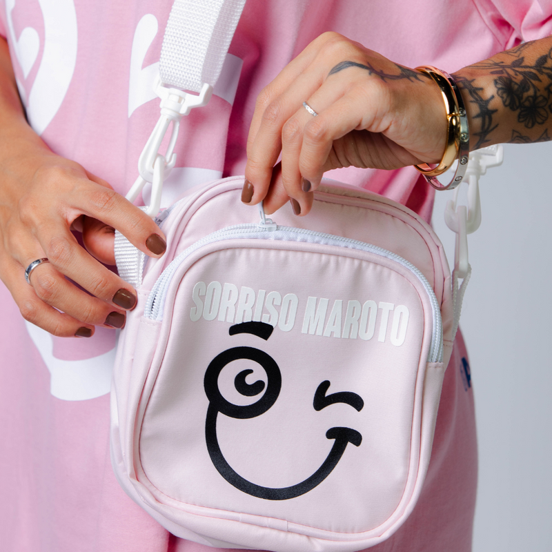 SHOULDER BAG - ROSA (LOGO)