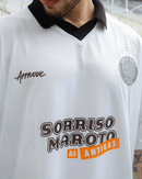 Sorriso as Antigas x Camisetas Jerseys Approve - Branca