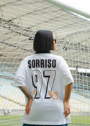 Sorriso as Antigas x Camisetas Jerseys Approve - Branca