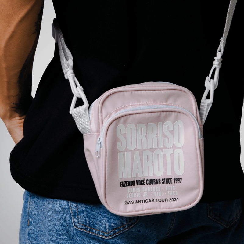 SHOULDER BAG SORRISO MAROTO - ROSA