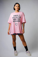 T-SHIRT AMOR É PRA SENTIR