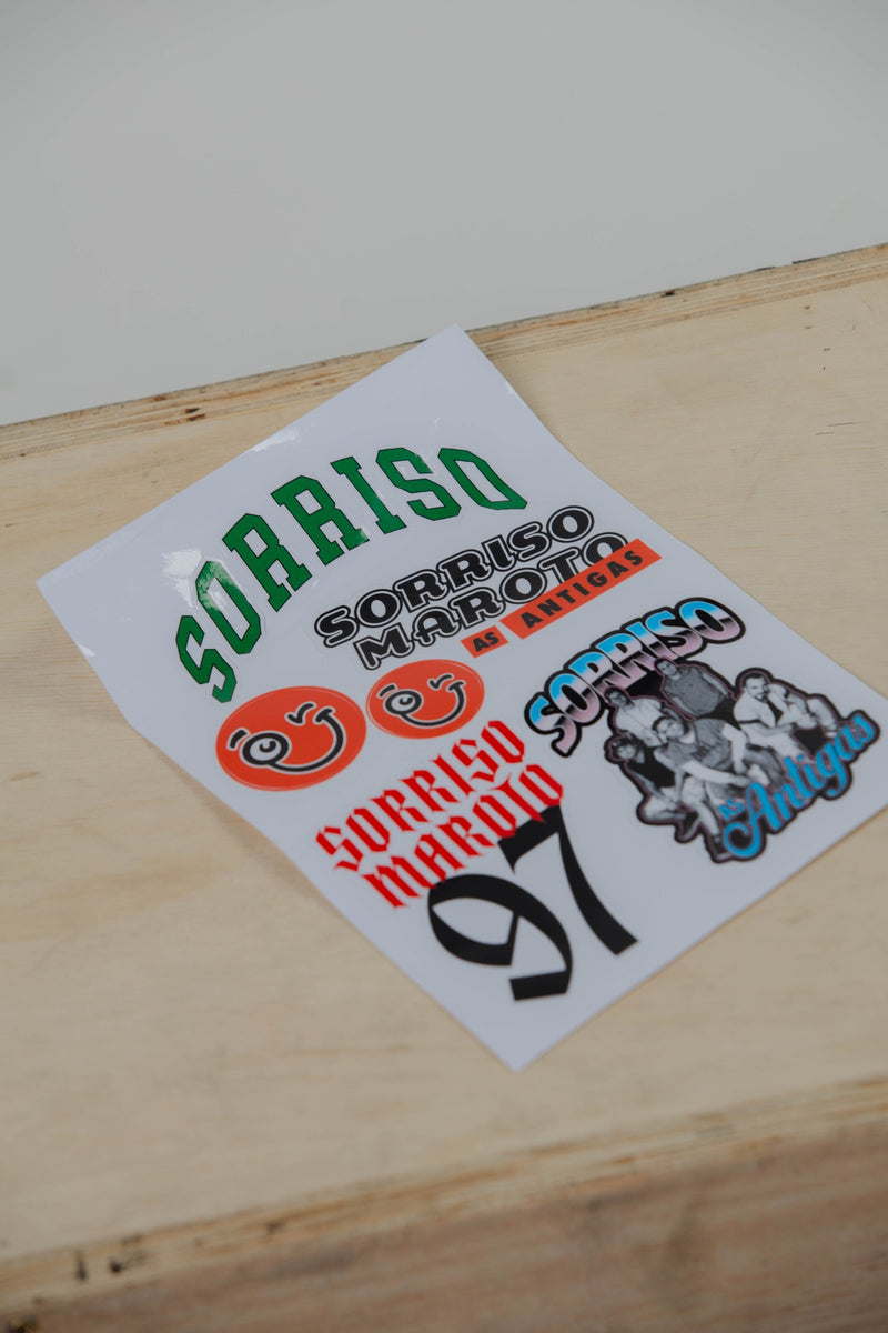 PACK DE ADESIVO SORRISO AS ANTIGAS I