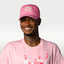 BONÉ DAD HAT SORRISO EU GOSTO NO PAGODE - ROSA