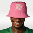 BUCKET HAT SORRISO EU GOSTO NO PAGODE - ROSA
