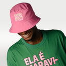 BUCKET HAT SORRISO EU GOSTO NO PAGODE - ROSA