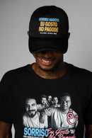 BONÉ TRUCKER SORRISO EU GOSTO NO PAGODE