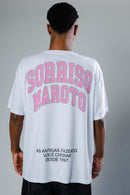 T-SHIRT SORRISO FAZENDO VOCÊ CHORAR DESDE 1997 BRANCO