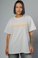 T-SHIRT QUEM AMA TEM QUE REPARAR BRANCO