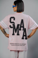 T-SHIRT SMAA ROSA