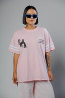 T-SHIRT SMAA ROSA