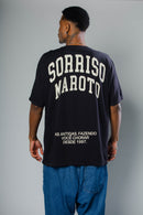 T-SHIRT SORRISO FAZENDO VOCÊ CHORAR DESDE 1997 PRETO