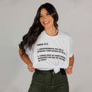 T-SHIRT SINAIS - BRANCO