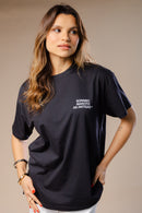 T-SHIRT VOLTE AMANHÃ PRETO