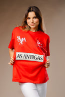 T-SHIRT SMAA AS ANTIGAS PREMIUM VERMELHA