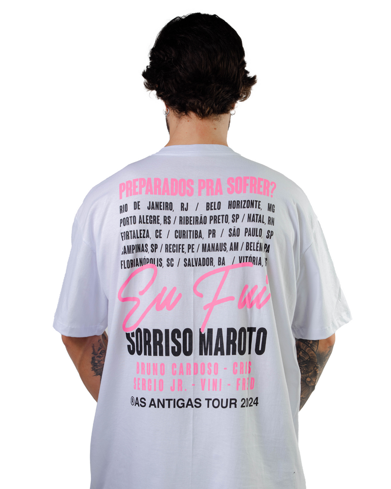 T-SHIRT SORRISO - BRANCO