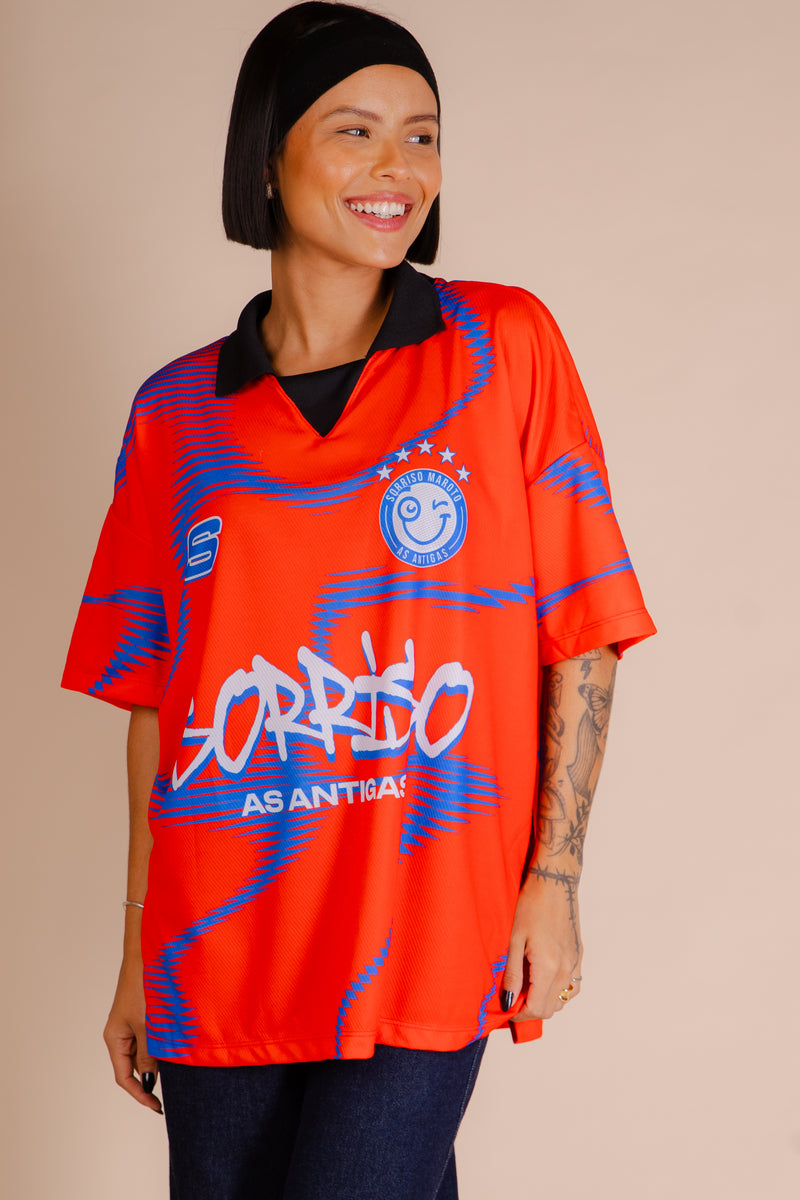 JERSEY AS ANTIGAS - VERMELHA E AZUL