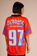 JERSEY AS ANTIGAS - VERMELHA E AZUL