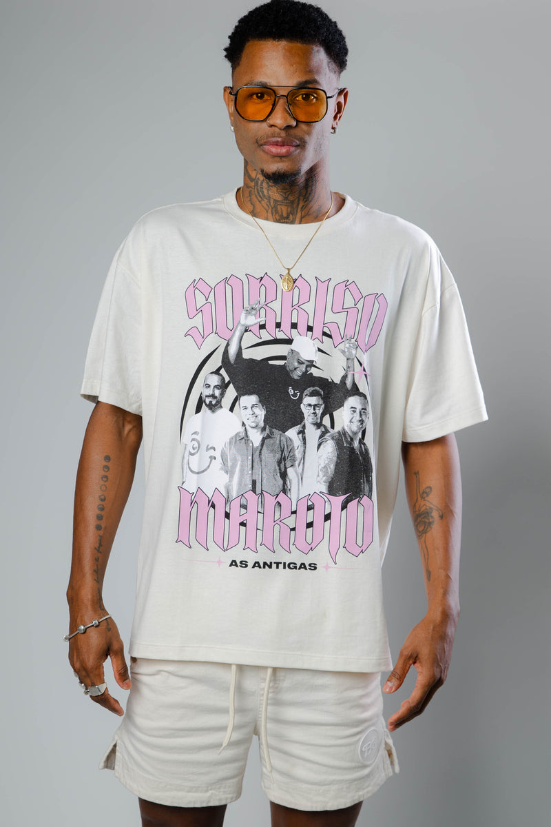 T-SHIRT MAROTO AS ANTIGAS