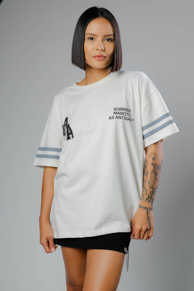 T-SHIRT SMAA - BEGE