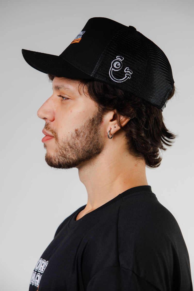 BONÉ TRUCKER AS ANTIGAS - PRETO