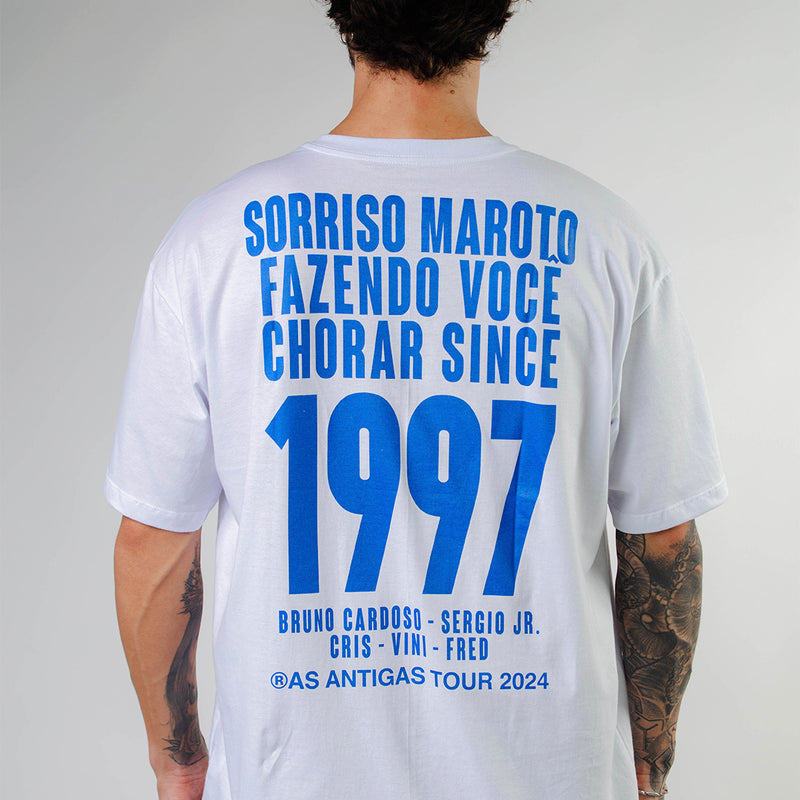 T-SHIRT SORRISO MAROTO 1997 - AZUL