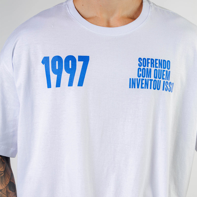 T-SHIRT SORRISO MAROTO 1997 - AZUL