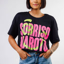 CROPPED SORRISO - PRETO